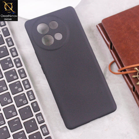 Vivo V30e Cover - Black - New Premium High Quality Matte Sillica Gel Soft Case