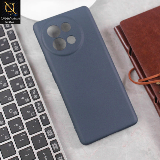 Vivo V30e Cover - Blue - New Premium High Quality Matte Sillica Gel Soft Case