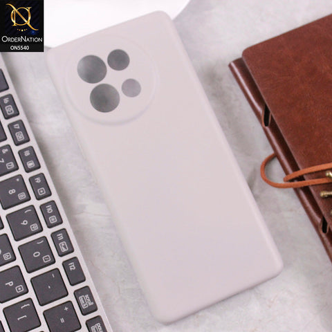 Vivo V30e Cover - Gray -  New Premium High Quality Matte Sillica Gel Soft Case