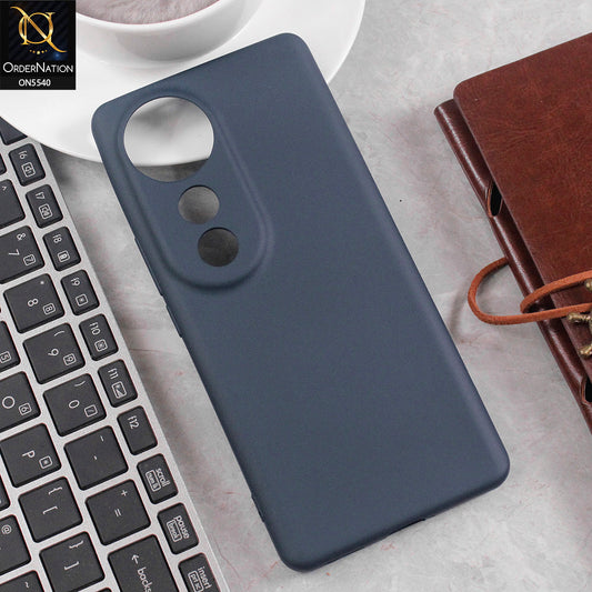 Vivo V40 Pro Cover - Blue - New Premium High Quality Matte Sillica Gel Soft Case
