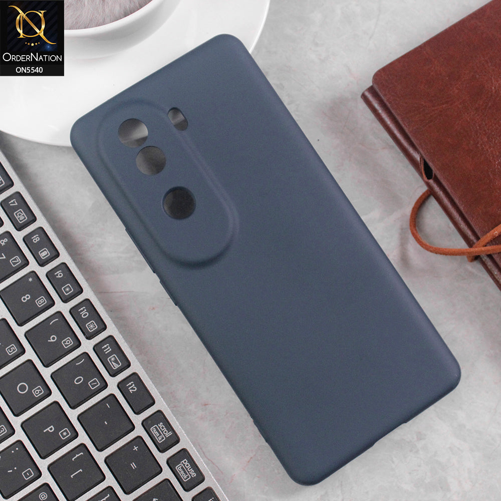 Vivo V40e Cover - Blue - New Premium High Quality Matte Sillica Gel Soft Case