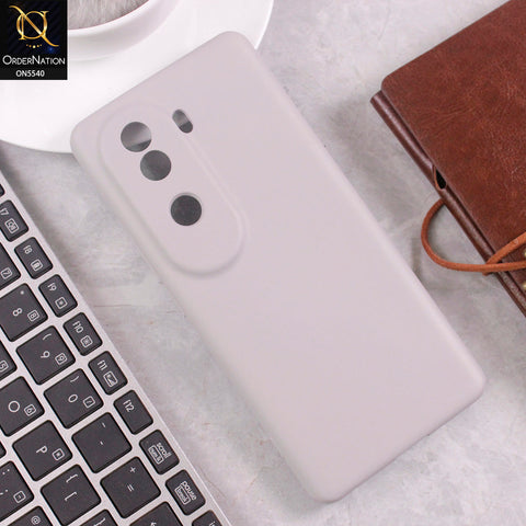 Vivo iQOO Z9s Cover - Gray -  New Premium High Quality Matte Sillica Gel Soft Case