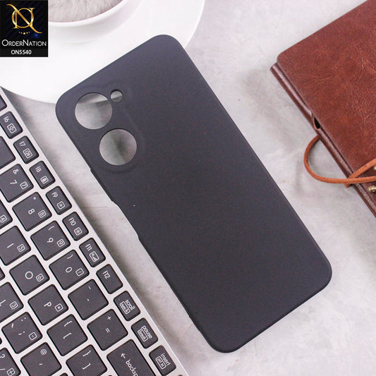 Vivo Y18 Cover - Black - New Premium High Quality Matte Sillica Gel Soft Case