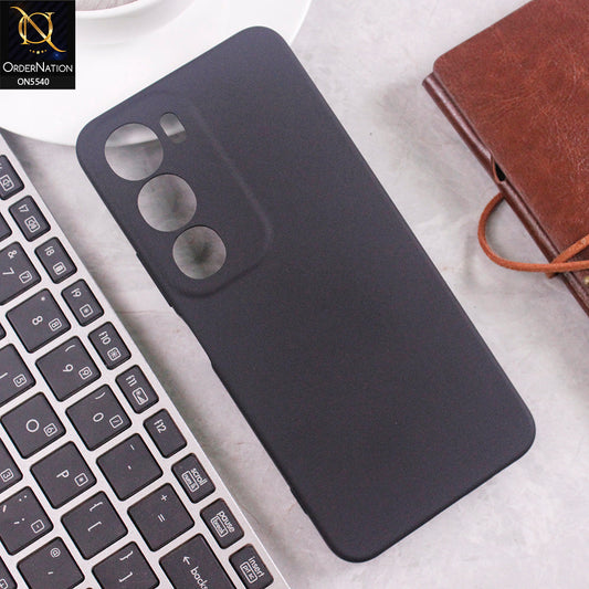 Vivo Y29 5G Cover - Black - New Premium High Quality Matte Sillica Gel Soft Case