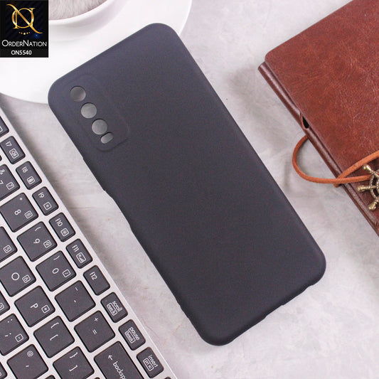 Vivo Y11s Cover - Black - New Premium High Quality Matte Sillica Gel Soft Case