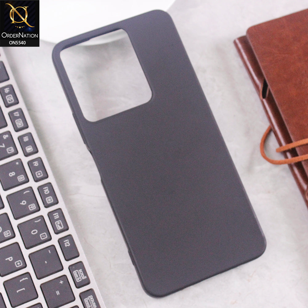 Vivo Y36 4G Cover - Black - New Premium High Quality Matte Sillica Gel Soft Case
