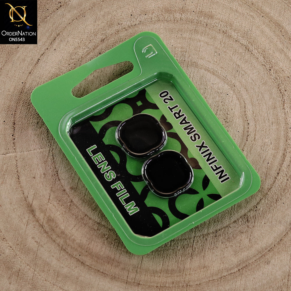 Infinix Smart 20 Cover  - Black - Lens Film Anti Scratch Protective Camera Lens Protector