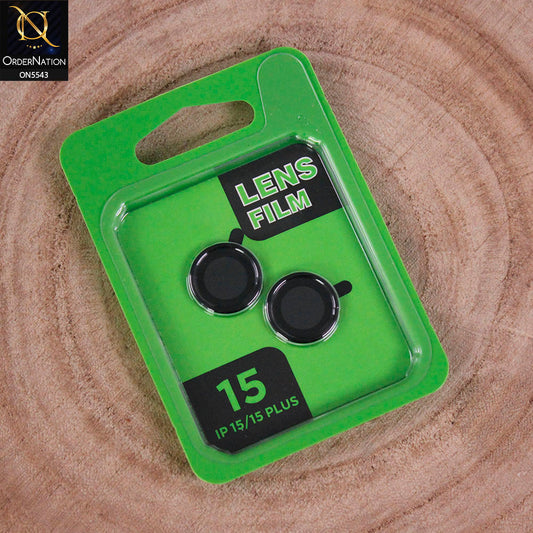 iPhone 15 Camera Protector - Silver Blue - Lens Film Anti Scratch Protective Camera Lens Protector