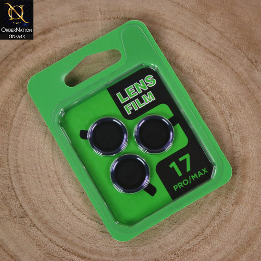 IPhone 17 Pro Max Camera Protector - Dark Blue -  Lens Film Anti Scratch Protective Camera Lens Protector