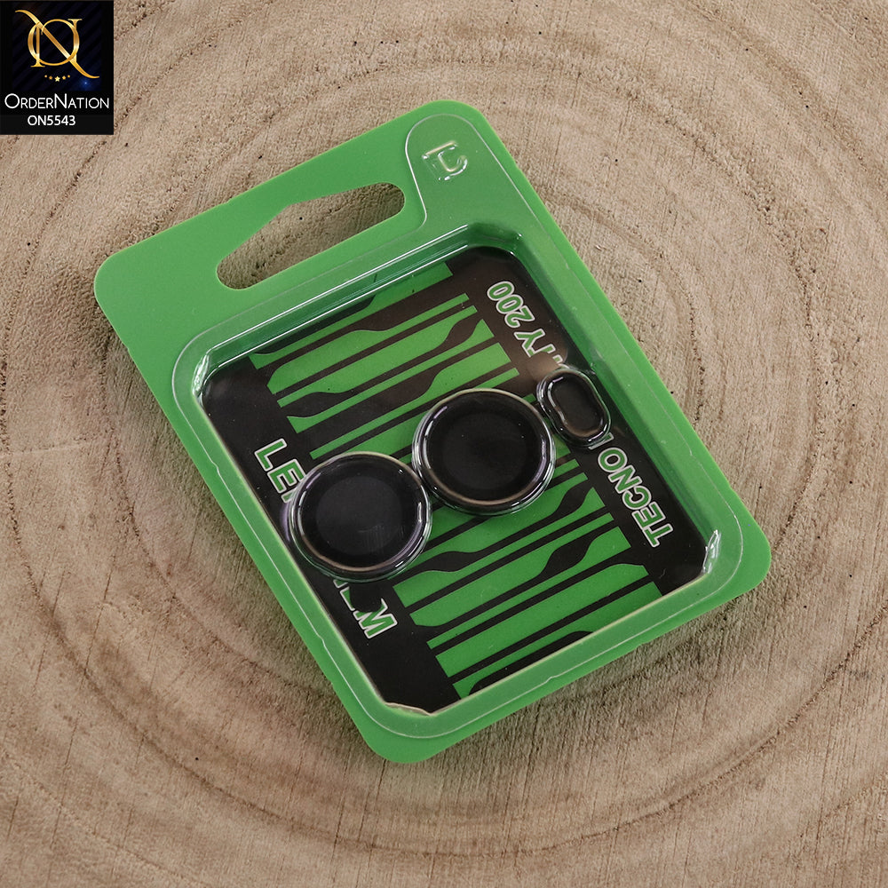 itel City 200 Cover  - Black - Lens Film Anti Scratch Protective Camera Lens Protector