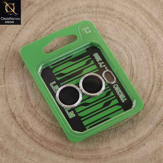 itel City 200 Cover  - Silver - Lens Film Anti Scratch Protective Camera Lens Protector