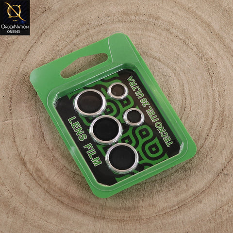 itel S26 Ultra Cover  - Silver - Lens Film Anti Scratch Protective Camera Lens Protector