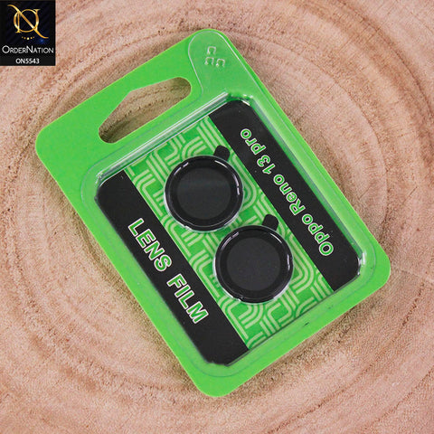 Oppo Reno 13 Pro Camera Protector - Black - Lens Film Anti Scratch Protective Camera Lens Protector