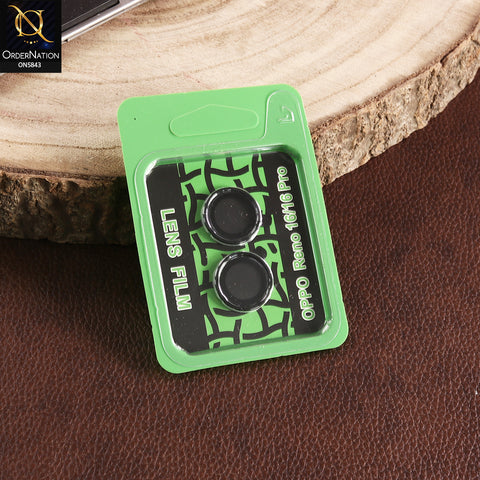 Oppo Reno 16 China Cover - Black - Lens Film Anti Scratch Protective Camera Lens Protector