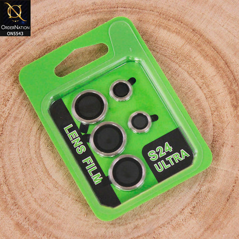 Samsung Galaxy S24 Ultra Camera Protector - Gray - Lens Film Anti Scratch Protective Camera Lens Protector