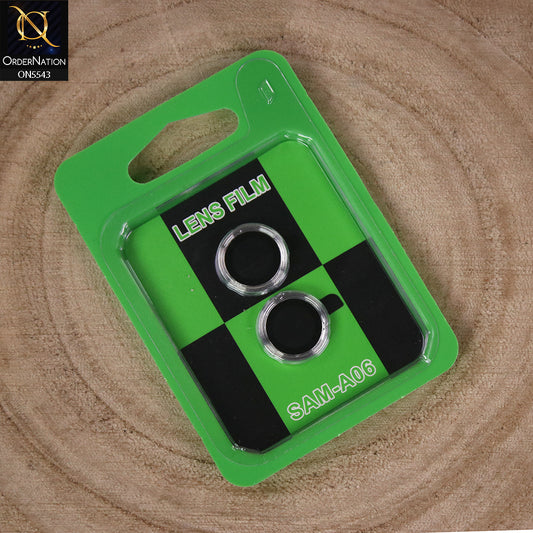 Samsung Galaxy A06 Camera Protector - Silver -  Lens Film Anti Scratch Protective Camera Lens Protector