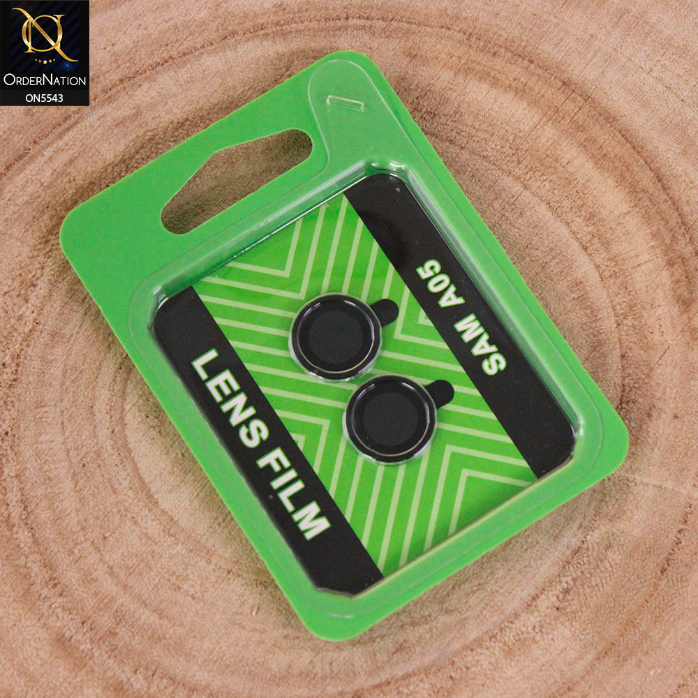 Samsung Galaxy A05 Camera Protector - Black - Lens Film Anti Scratch Protective Camera Lens Protector