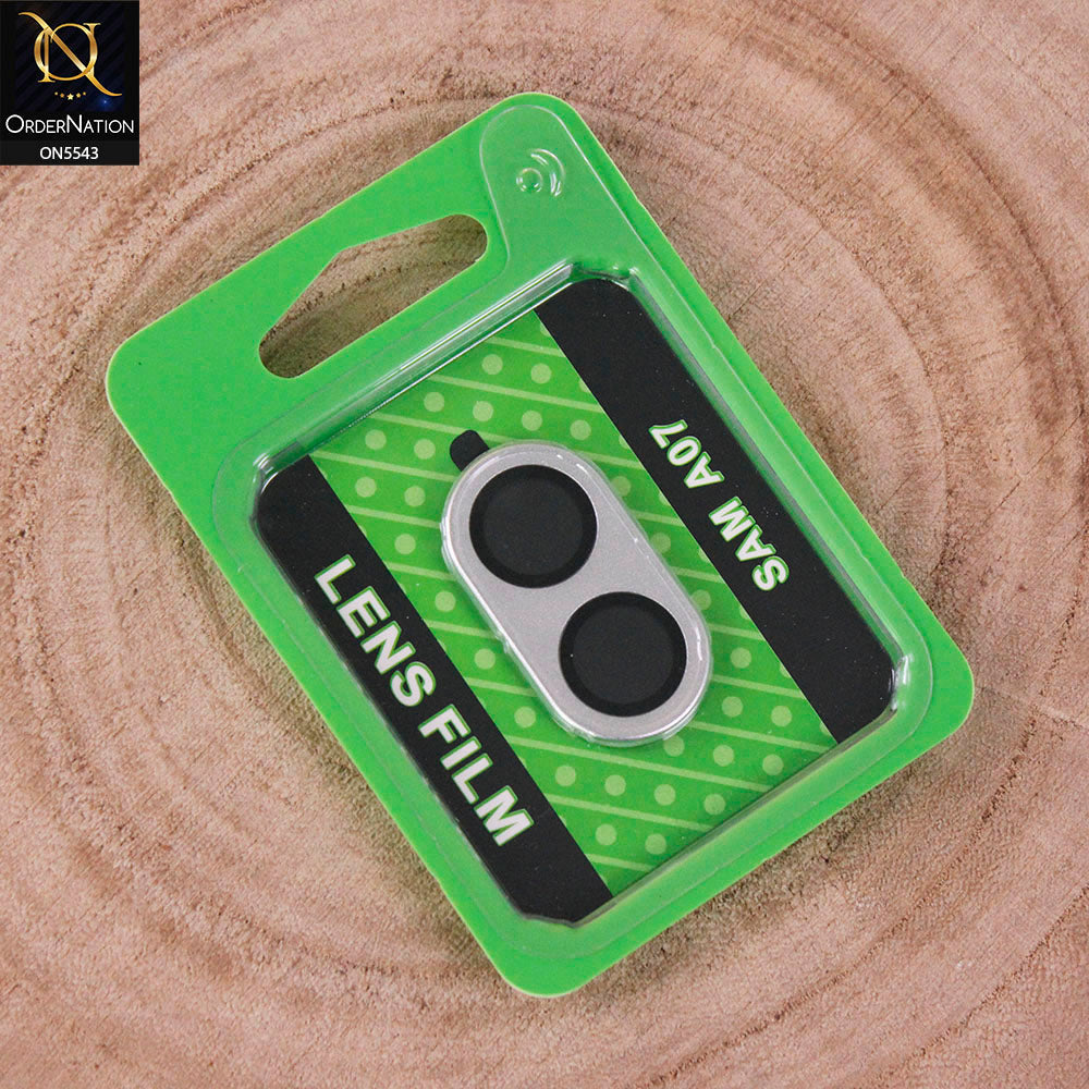 Samsung Galaxy A07 4G Camera Protector - Silver - Lens Film Anti Scratch Protective Camera Lens Protector