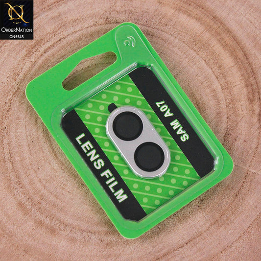 Samsung Galaxy A07 4G Camera Protector - Silver - Lens Film Anti Scratch Protective Camera Lens Protector