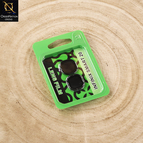 Infinix Smart 20 Cover - Black - Lens Film Anti Scratch Protective Camera Lens Protector