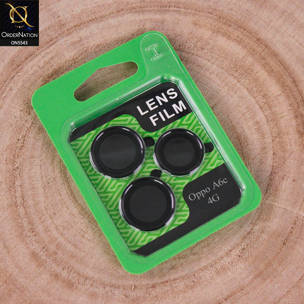 Oppo A6c Camera Protector - Black - Lens Film Anti Scratch Protective Camera Lens Protector