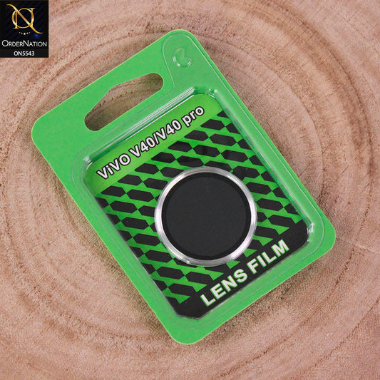 Vivo V40 Camera Protector - Silver - Lens Film Anti Scratch Protective Camera Lens Protector