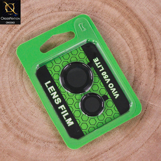 Vivo V50 Lite Camera Protector - Black - Lens Film Anti Scratch Protective Camera Lens Protector