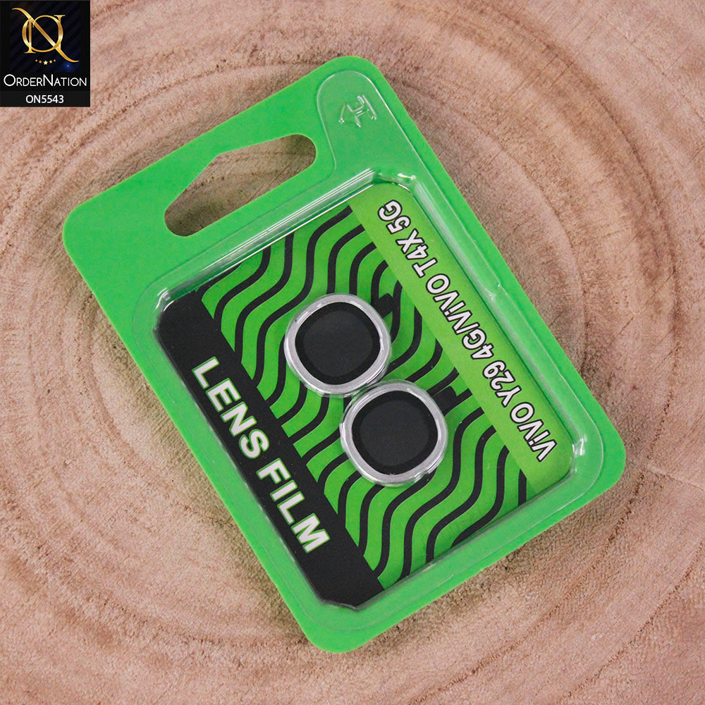 Vivo Y29 4G Camera Protector - Silver - Lens Film Anti Scratch Protective Camera Lens Protector