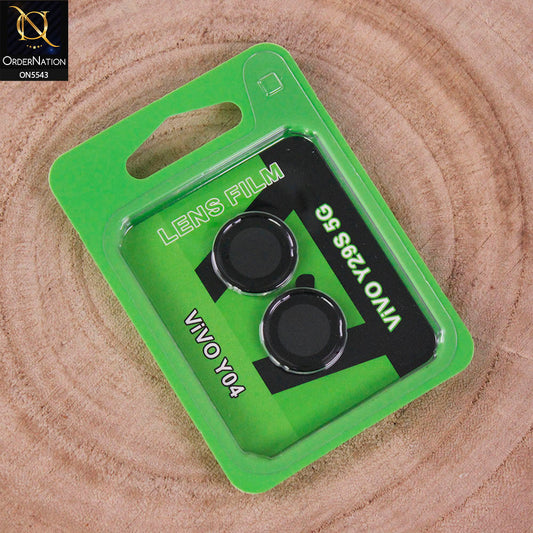 Vivo Y04 Camera Protector - Black - Lens Film Anti Scratch Protective Camera Lens Protector