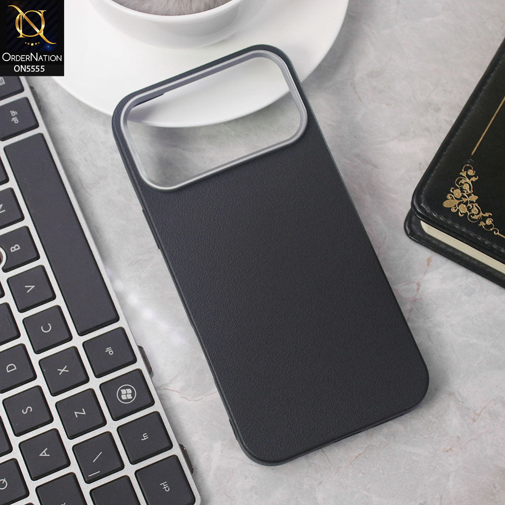 iPhone 17 Pro Max Cover - Black - New Premium Soft Case With  Metal Camera Ring