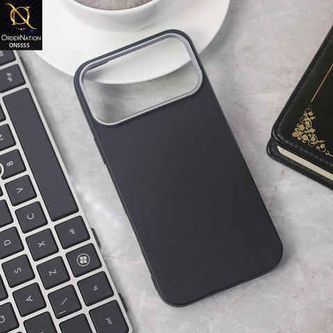 iPhone 17 Pro Max Cover - Black - New Premium Soft Case With  Metal Camera Ring