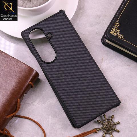Samsung Galaxy Z Fold 7 Cover - Black - New Premium Tpu liner Design Soft Case