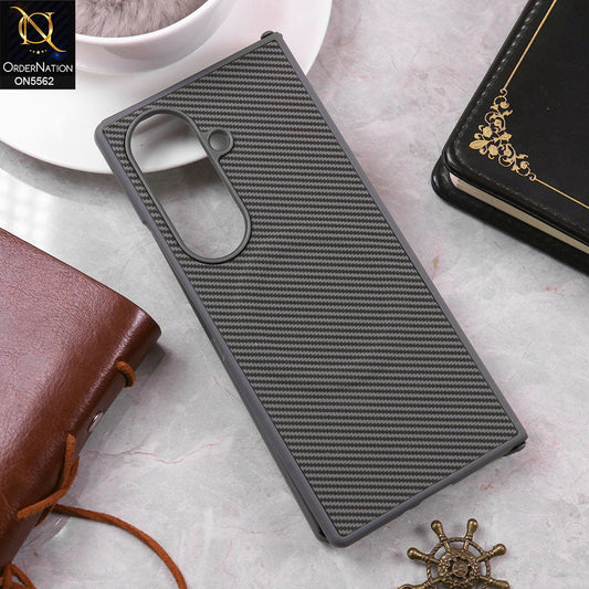 Samsung Galaxy Z Fold 7 Cover - Gray - New Premium Tpu liner Design Soft Case