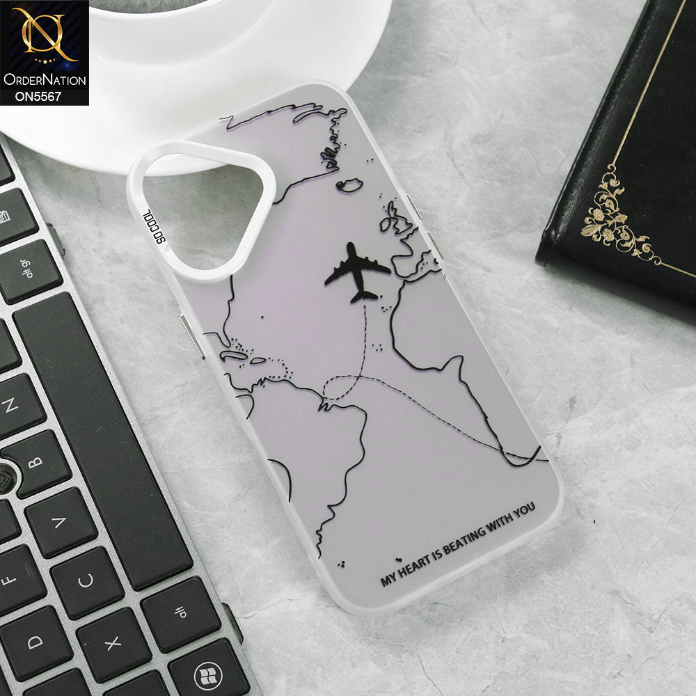 iPhone 17 Cover - Design10 -  New Elegant Cool Matte Shine Protective Soft Borders Case