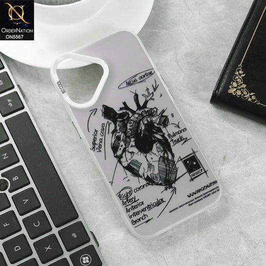iPhone 17 Cover - Design12 -  New Elegant Cool Matte Shine Protective Soft Borders Case