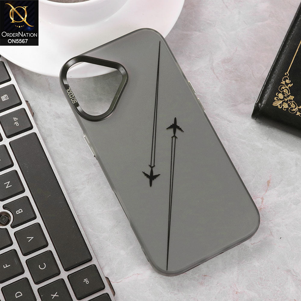 iPhone 17 Cover - Design2 -  New Elegant Cool Matte Shine Protective Soft Borders Case