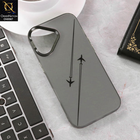 iPhone 17 Cover - Design2 -  New Elegant Cool Matte Shine Protective Soft Borders Case