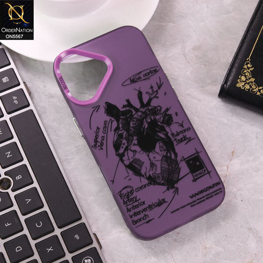 iPhone 17 Cover - Design9 -  New Elegant Cool Matte Shine Protective Soft Borders Case