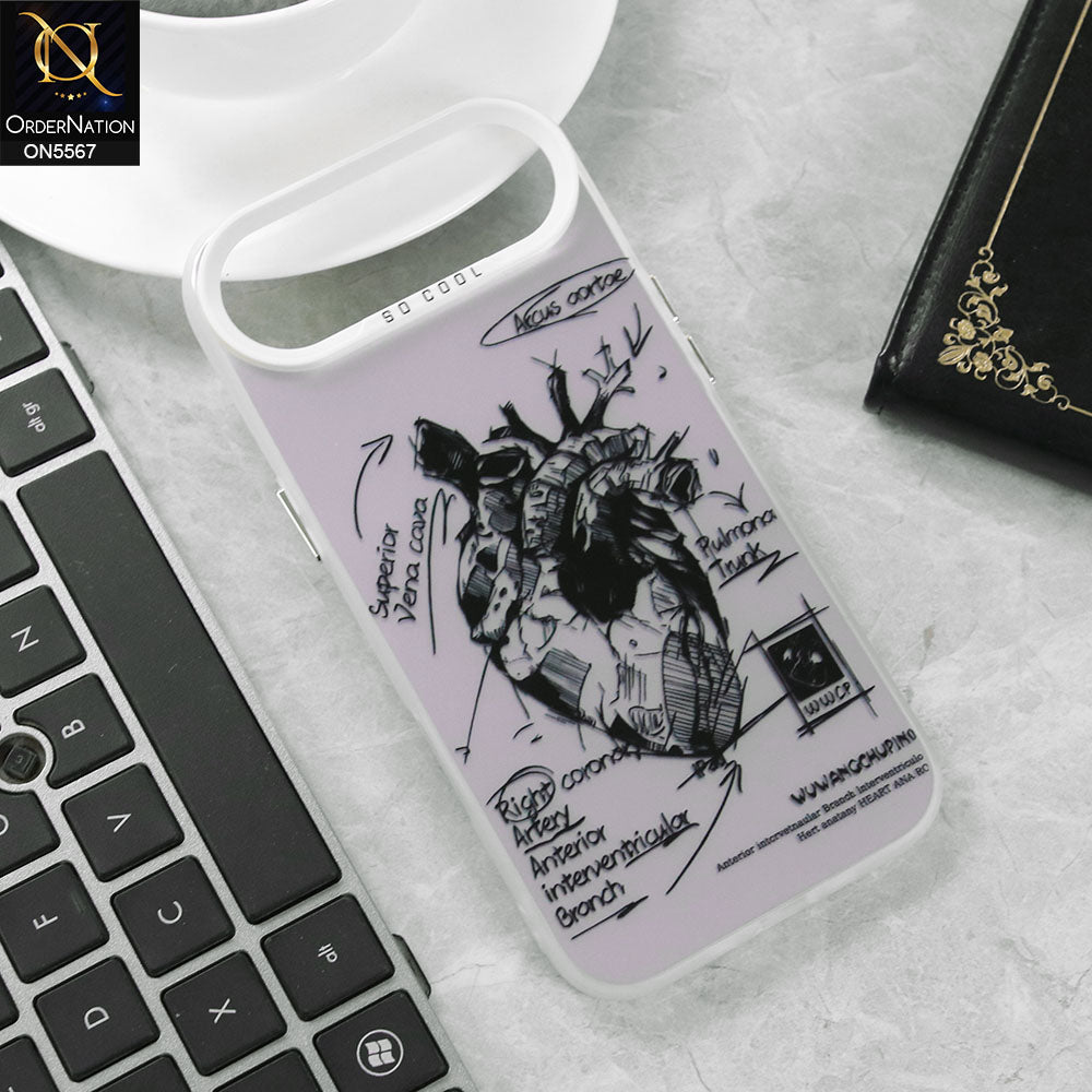 iPhone 17 Air Cover - Design12 -  New Elegant Cool Matte Shine Protective Soft Borders Case