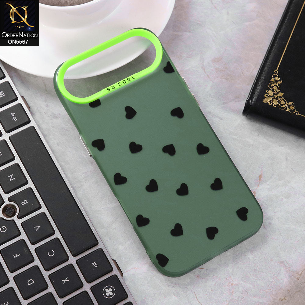 iPhone 17 Air Cover - Design6 -  New Elegant Cool Matte Shine Protective Soft Borders Case