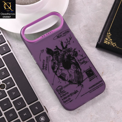 iPhone 17 Air Cover - Design9 -  New Elegant Cool Matte Shine Protective Soft Borders Case