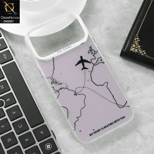 iPhone 17 Pro Cover - Design10 -  New Elegant Cool Matte Shine Protective Soft Borders Case