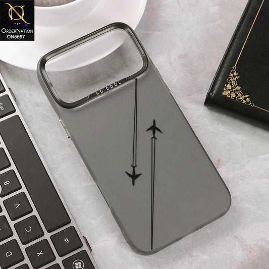 iPhone 17 Pro Cover - Design2 -  New Elegant Cool Matte Shine Protective Soft Borders Case