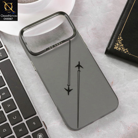 iPhone 17 Pro Cover - Design2 -  New Elegant Cool Matte Shine Protective Soft Borders Case