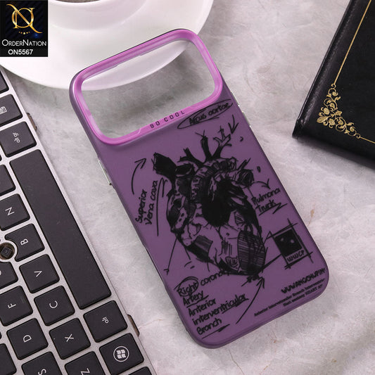 iPhone 17 Pro Cover - Design9 -  New Elegant Cool Matte Shine Protective Soft Borders Case