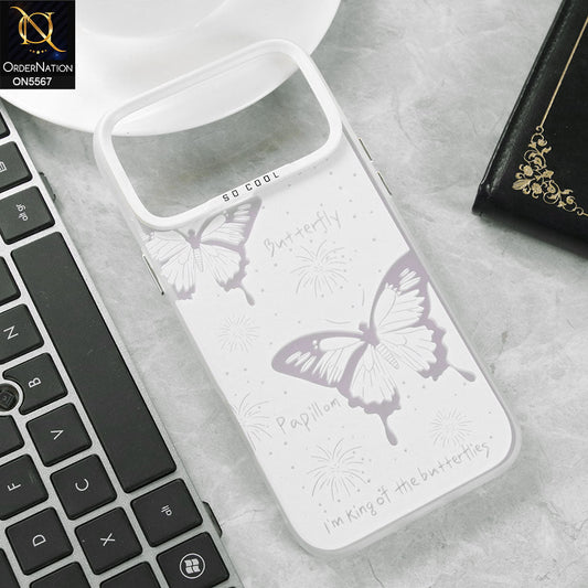 iPhone 17 Pro Max Cover - Design11 -  New Elegant Cool Matte Shine Protective Soft Borders Case