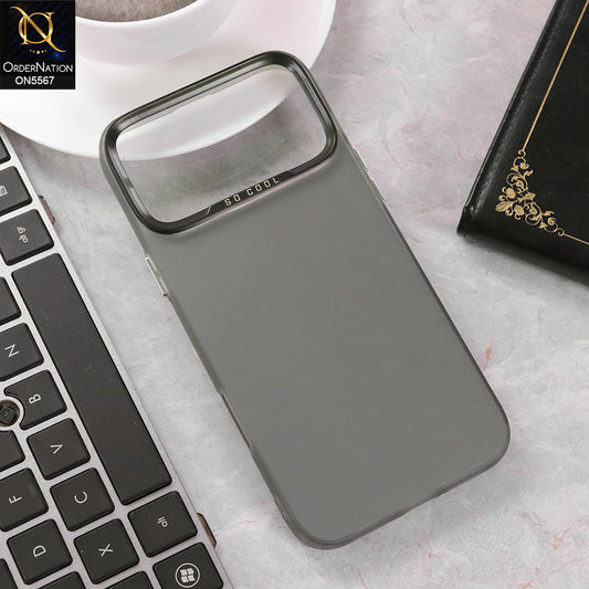 iPhone 17 Pro Cover - Design1 -  New Elegant Cool Matte Shine Protective Soft Borders Case