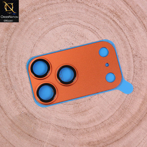 iPhone 17 Pro Max Cover - Orange -  New KUZOOM Full Coverage Camera Lense Protector