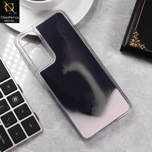 Samsung Galaxy A16 Cover - Black -  New Liquid Moving Powder Tpu Soft Case