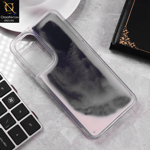 Samsung Galaxy A56 Cover - Black -  New Liquid Moving Powder Tpu Soft Case